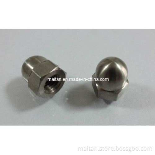 Gr. 2 Titanium Cap Nut (DIN1587)
